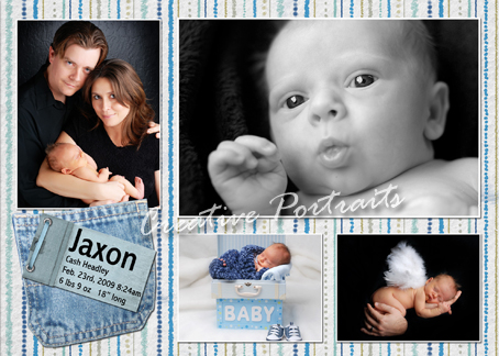  Baby Born Announcement on Welcome Baby Jaxon     Newborn Baby Announcement   Photographer S